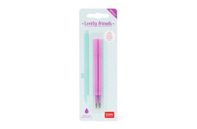 LEGAMI REFCPP0008 REFILLS GEL PEN LOVELY FRIENDS SET/2 - PURPLE